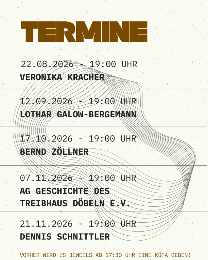 Liste der Vortragsreihe Die Verhältnisse zum tanzen bringen